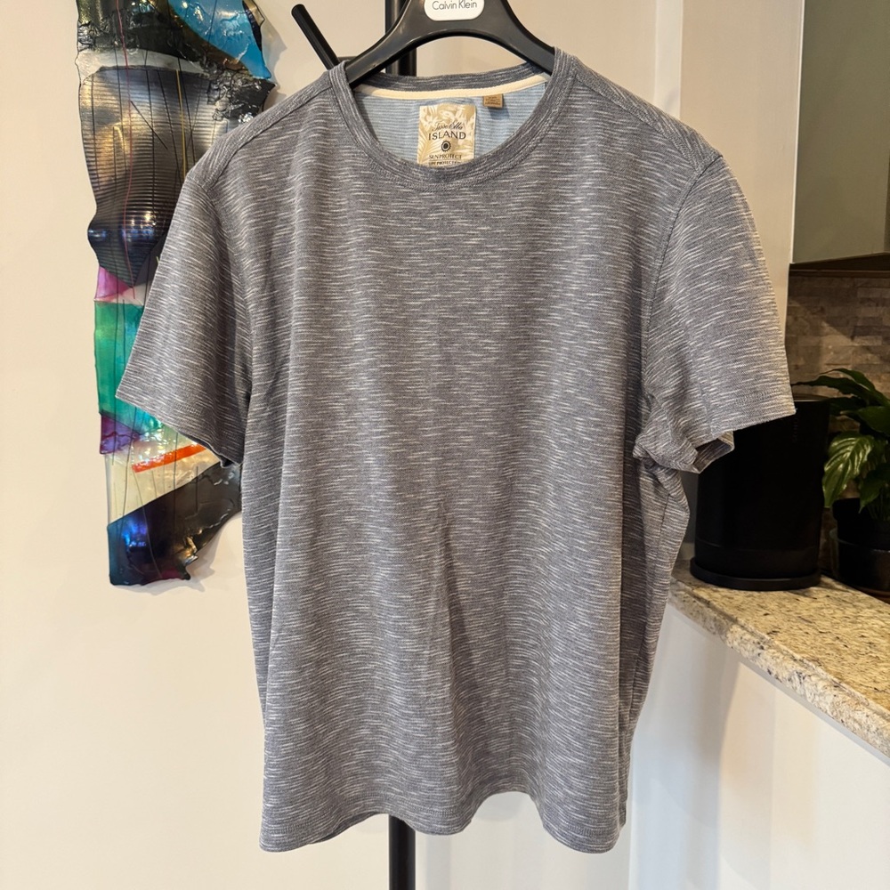 Tasso Elba Island Gray Men's Shirt